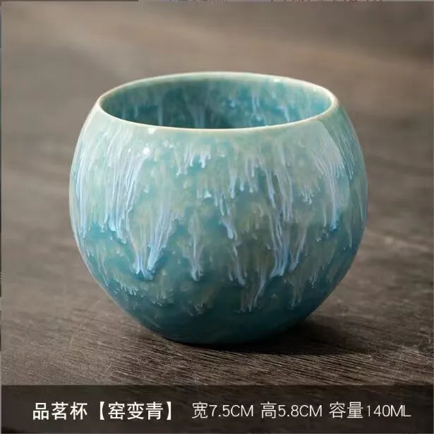 Five Elements Ceramic Tea Cup Set