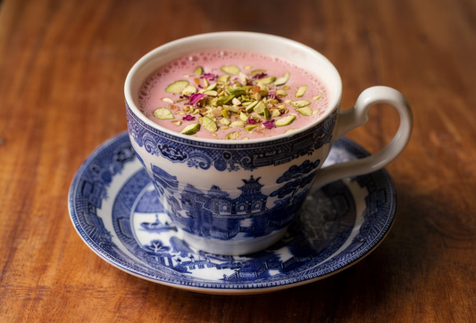 How to make Kashmiri Pink Tea (Noon Chai): A Step-by-Step Guide