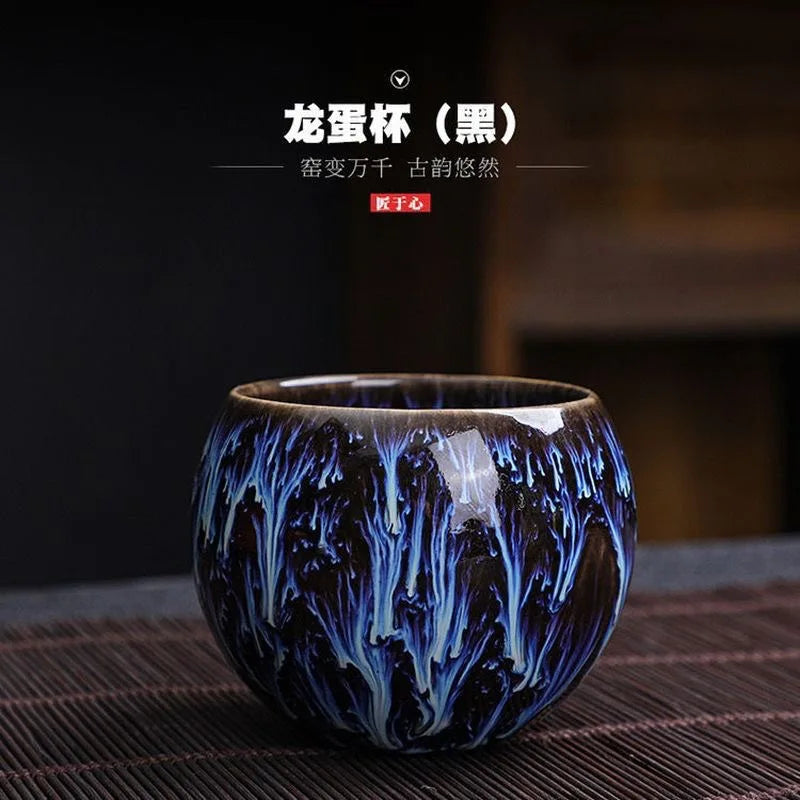 Five Elements Ceramic Tea Cup Set