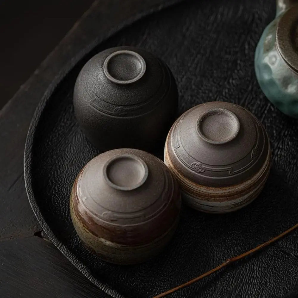 Wabi-Sabi Ceramic Tea Cups