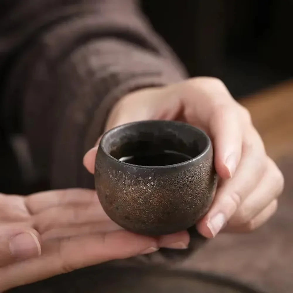 Wabi-Sabi Ceramic Tea Cups