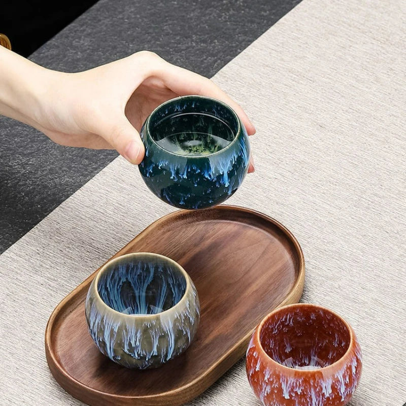 Five Elements Ceramic Tea Cup Set