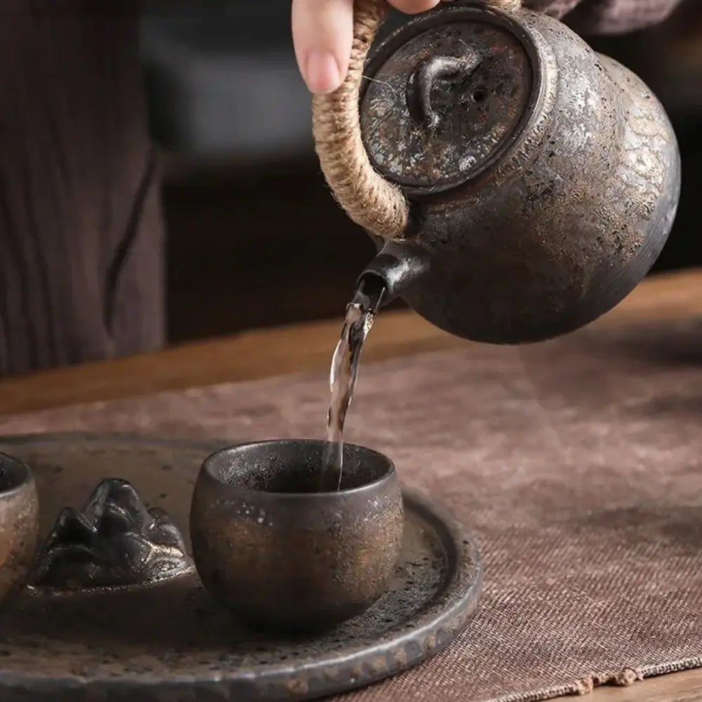 Wabi-Sabi Ceramic Tea Cups